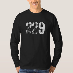 229 Netnummer Albany GA Mobiel Telefoon Netnummer T-shirt
