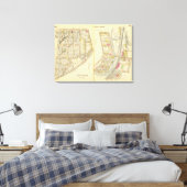 22-23 Witte vlekken Canvas Afdruk (Insitu (Slaapkamer))