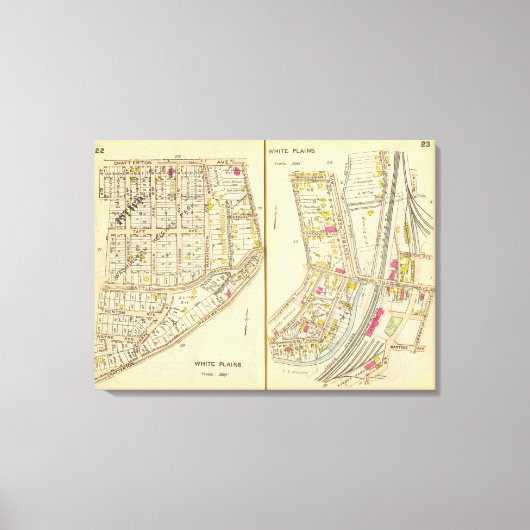 22-23 Witte vlekken Canvas Afdruk (Voorkant)