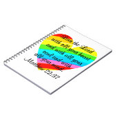  22:37 LOVE HARTEONTWERP NOTITIEBOEK (Linkerzijde)