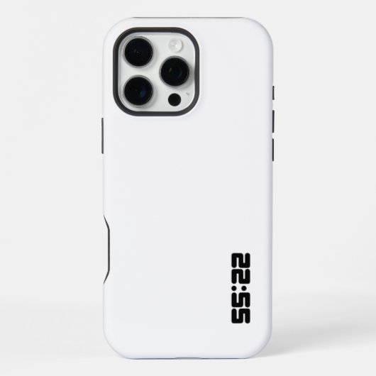 22:55 Iphone 16 Pro Premium Hoesje (Achterkant)