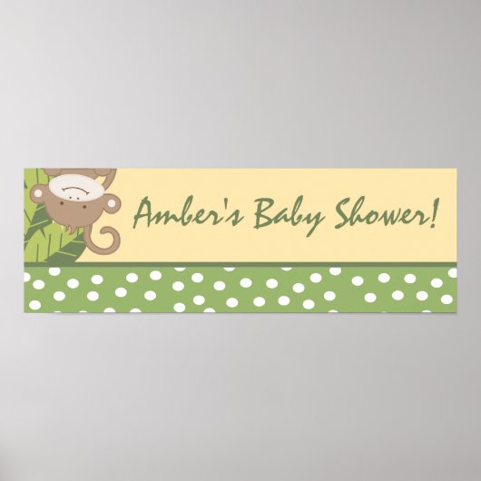 22,5-inch x7,5-inch gepersonaliseerd bannersafari- poster (Voorkant)