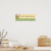 22,5-inch x7,5-inch gepersonaliseerd bannersafari- poster (Keuken)