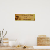 22,5-inch x7.5-inch gepersonaliseerd Western cowgi Poster (Keuken)