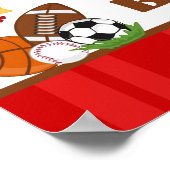 22,5-inch x7,5-inch gepersonaliseerde banner All S Poster (Hoek)