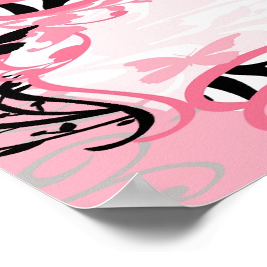 22,5-inch x7.5-inch gepersonaliseerde Banner Butte Poster (Hoek)