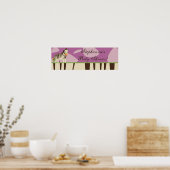 22,5-inch x7,5-inch gepersonaliseerde banner Jucan Poster (Keuken)