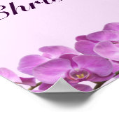 22,5-inch x7.5-inch Paarse banner op S Poster (Hoek)