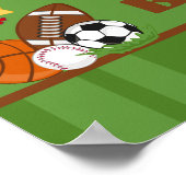 22,5-inch x7.5-inch persoonlijke banner All Star G Poster (Hoek)