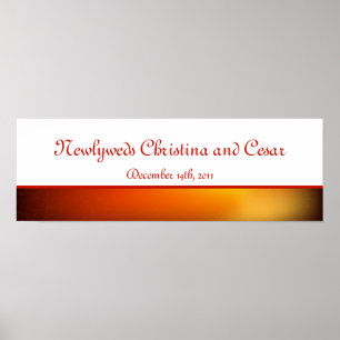 22,5 "x7,5" gepersonaliseerde banner Marokkaanse l Poster