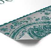 22,5 "x7,5" gepersonaliseerde banner nacht in Indi Poster (Hoek)