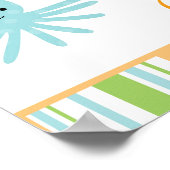 22,5 "x7,5" Gepersonaliseerde Banner Zee Life Ocea Poster (Hoek)