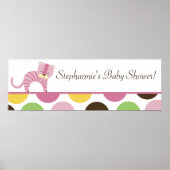 22,5 x 7,5-inch gepersonaliseerde banner Oerwoud k Poster (Voorkant)