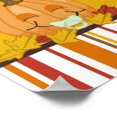 22,5 x 7,5-inch persoonlijke najaarse Herfst Banne Poster (Hoek)