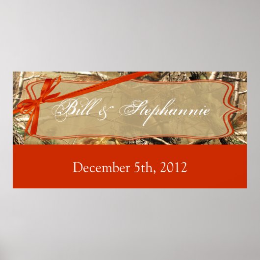 22,5 x 7,5-inch speciale banenjagers Camoflouge Poster (Voorkant)