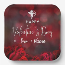 22,9 cm Vierkant papieren bordje