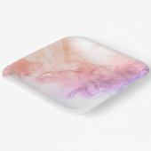 22,9 cm Vierkant papieren bordje (Gebogen)