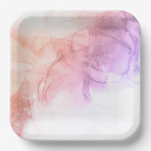 22,9 cm Vierkant papieren bordje (Voorkant)