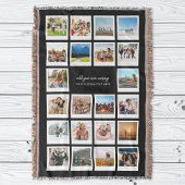 22 Afbeelding gepersonaliseerde fotocollage Deken