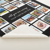 22 Afbeelding gepersonaliseerde fotocollage Sherpa Deken (3/4)