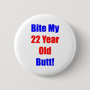 22 Breek mijn knop Ronde Button 5,7 Cm