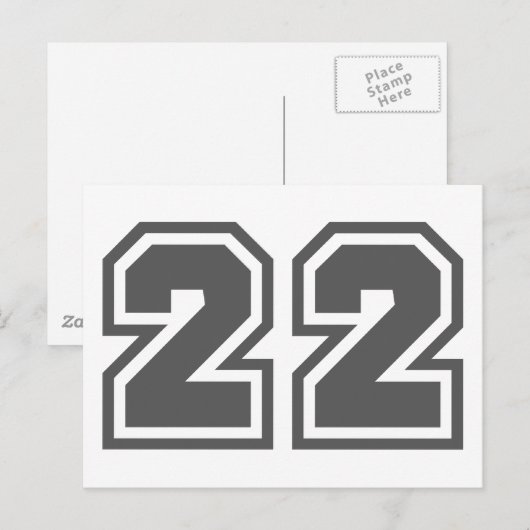 22 BRIEFKAART (Voorkant / Achterkant)