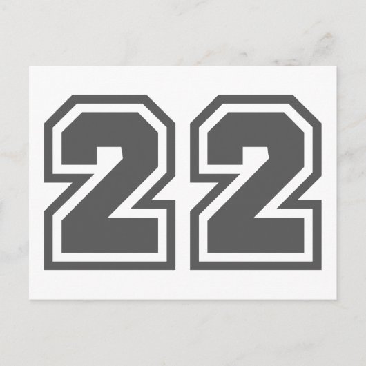 22 BRIEFKAART (Voorkant)