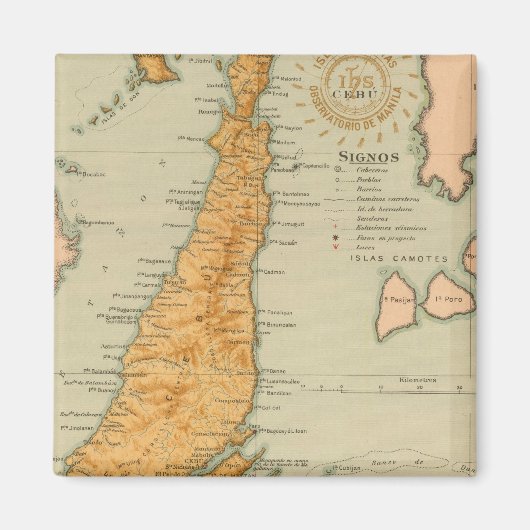 22 Cebu Magneet (Voorkant)