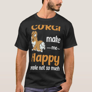 22 Corgi maakt me gelukkig T-shirt