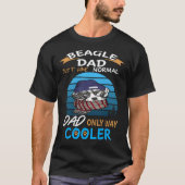 22 Dad Beagle Dad Cooler T-shirt (Voorkant)