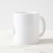 "22 DOG TAGS" Jumbo Koffie Mok (Voorkant rechts)