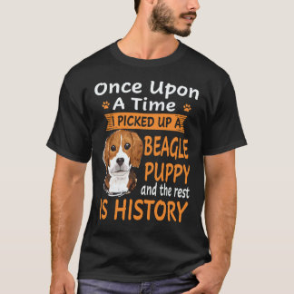 22 Eens Op Een Tijd - Beagle Pup Beagle T-shirt