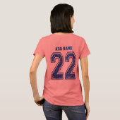 22 Eigen Jersey T-shirt (Achterkant volledig)