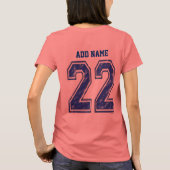 22 Eigen Jersey T-shirt (Achterkant)