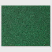22 Emerald Green Glitter Print Cadeaupapier (Vlak)