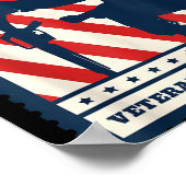 22 Every Day Veteran Lives Veteran Suicide Awarene Poster (Hoek)