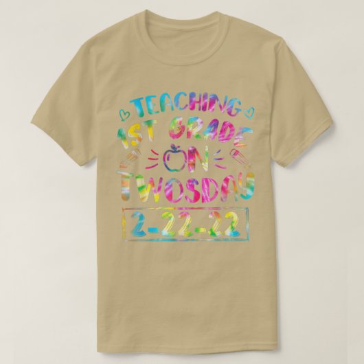 22 februari 222 t-shirt (Design voorkant)