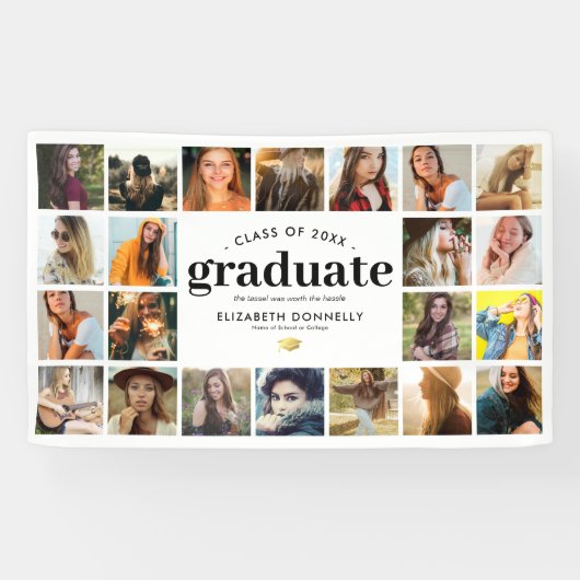 22 Foto Verjaardagsfeest Banner (Horizontaal)