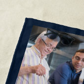 22 Fotoserie of collage met tekstblauw Strandlaken (In situ)