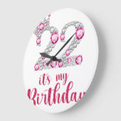 22 Het is mijn 22e verjaardag 22 jaar oude Bda Grote Klok (Hoek)