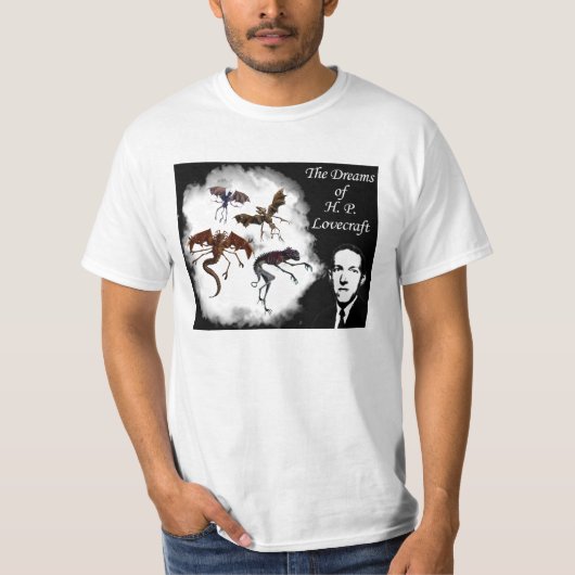 $22 HP Lovecraft Dreams T-shirt (Voorkant)