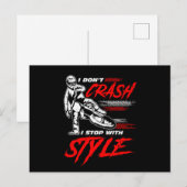 22.Ik hou op met stijl. Uitnodiging Briefkaart (Voorkant / Achterkant)