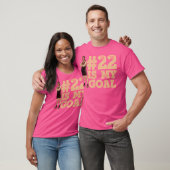 22 is mijn doel t-shirt (Unisex)