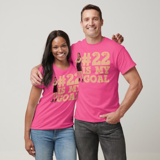 22 is mijn doel t-shirt (Unisex)