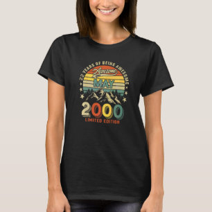 22 jaar Geweldige sinds mei 2000 Vint T-shirt
