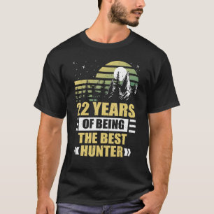 22 jaar oud 22e verjaardag 3 t-shirt