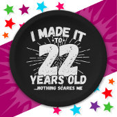 22 Jaar Oud Sarcastisch Meme Grappig 22e Verjaarda Papieren Bordje