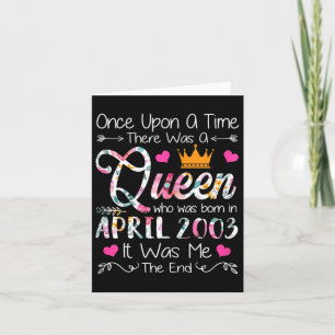 22 jaar oud verjaardagsmeisje 22 Verjaardag Koning Kaart