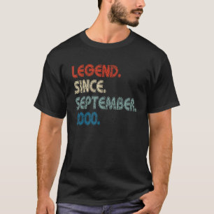 22 jaar oude legenda sinds september 2000 22e bair t-shirt