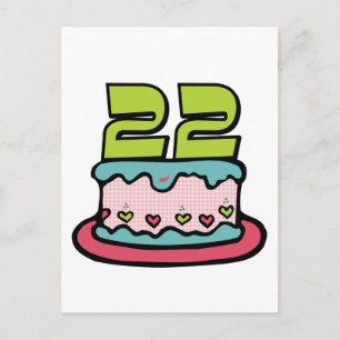 22 jaar oude vogelbeker briefkaart